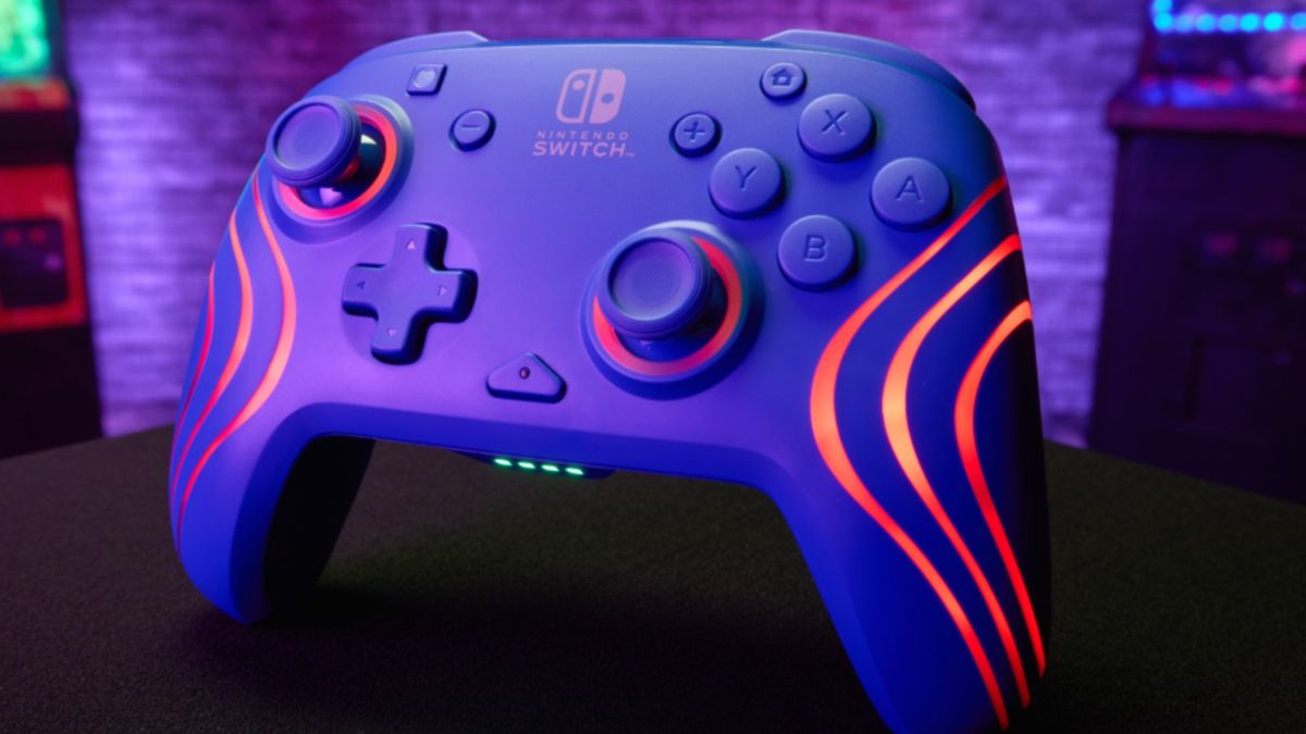 Brighten up your gaming with PDP's latest Nintendo Switch controller, the  Afterglow Wave Wireless Plus Motion