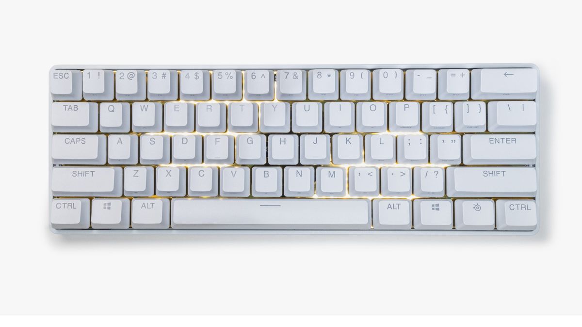 SteelSeries unveils the Apex Pro Mini: Limited Edition White x