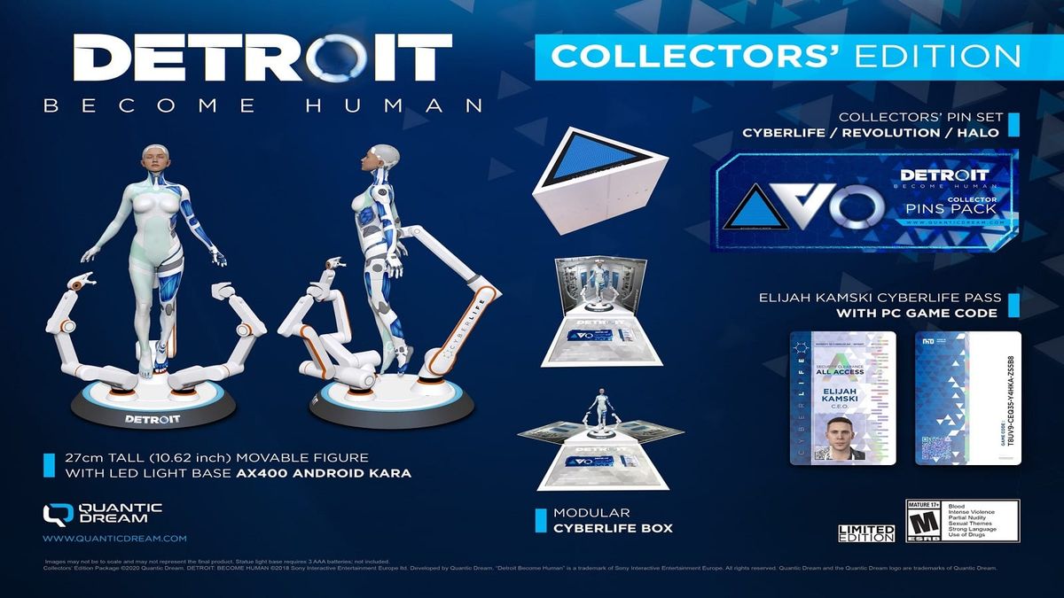 Kara gets the spotlight as Detroit: Become Human PC Collectors