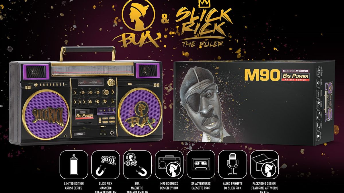 Slick Rick, BUA, and New Wave collaborate to release a working