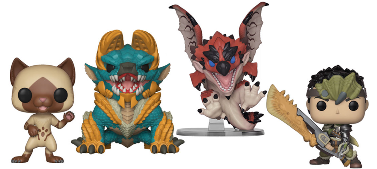 Bring home your favorite monster with Monster Hunter Funko Pop!s