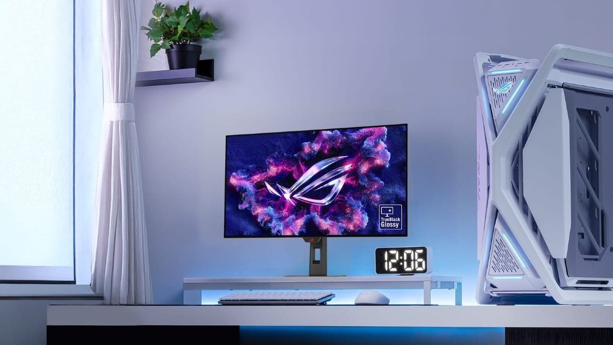 Asus ROG Strix OLED XG32UCWMG review — Glossy OLED has never