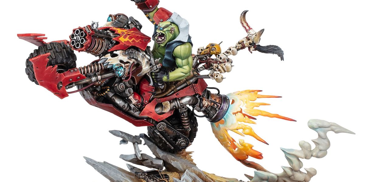 Wazdakka Gutsmek finally gets his own Warhammer 40K miniature and