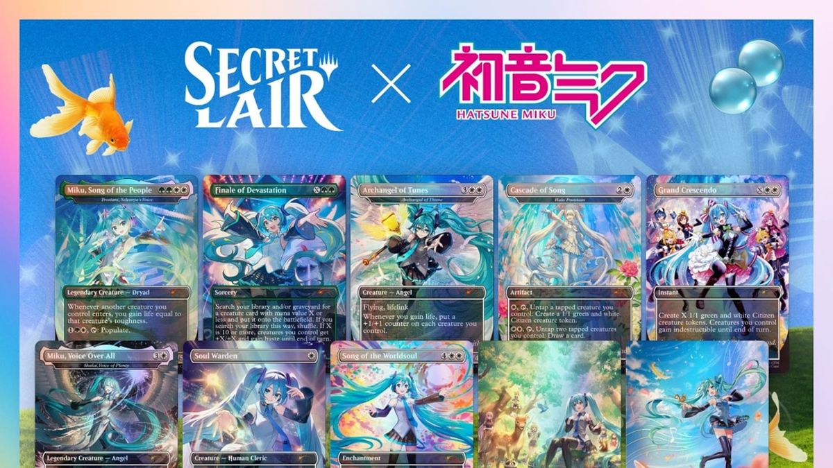 Magic: The Gathering brings Hatsune Miku to Commander
