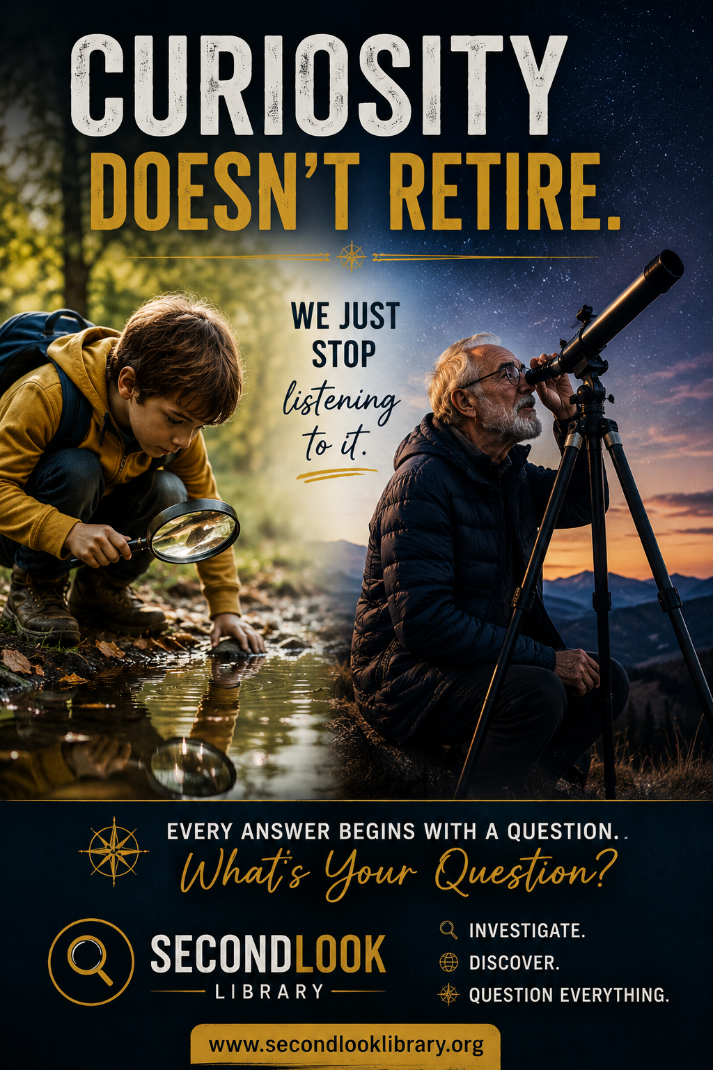 Curiosity Doesn't Retire