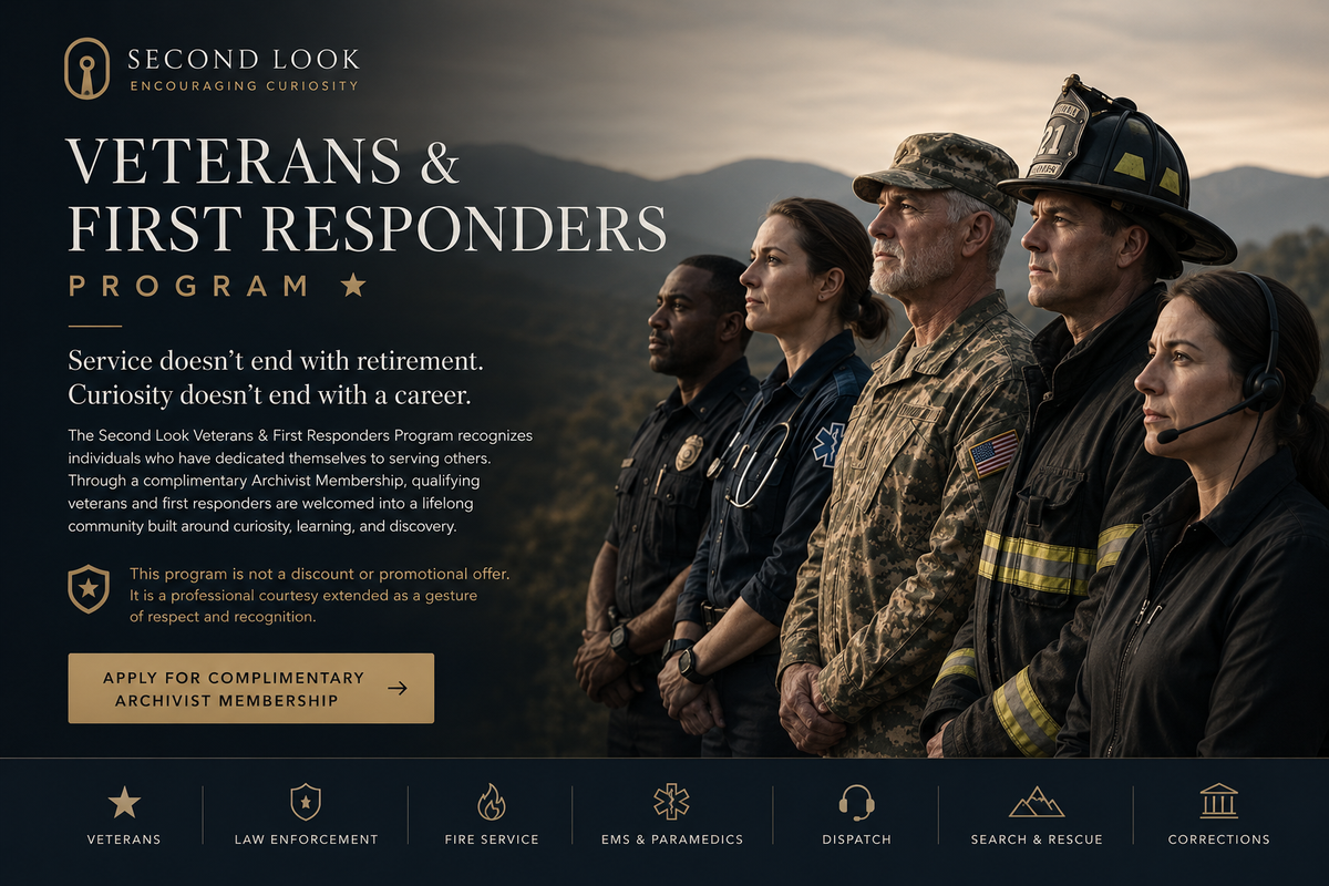Second Look Veterans & First Responders Program