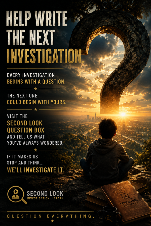 Help Write the Next Investigation
