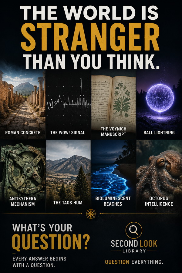 The World Is Stranger Than You Think
