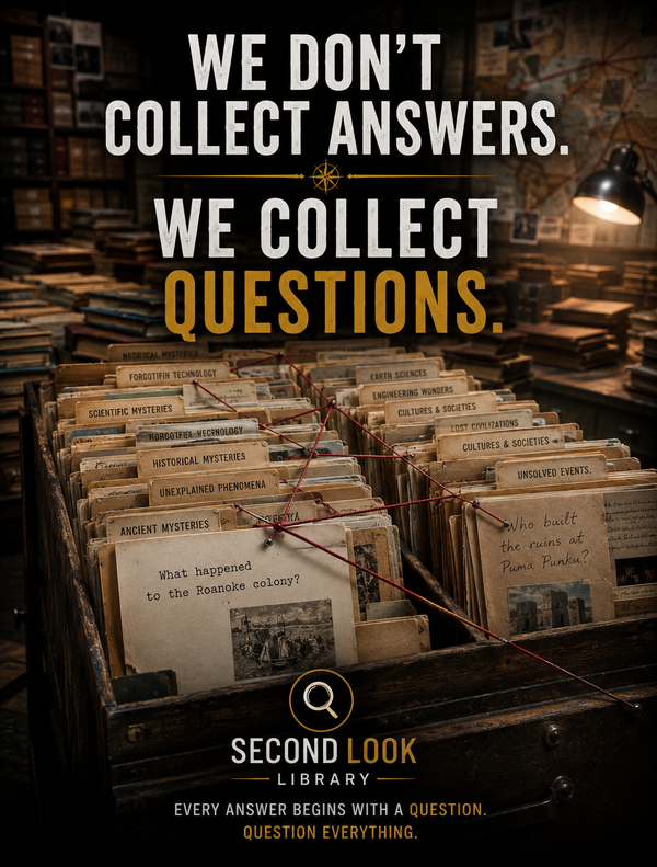 We Don't Collect Answers. We Collect Questions.