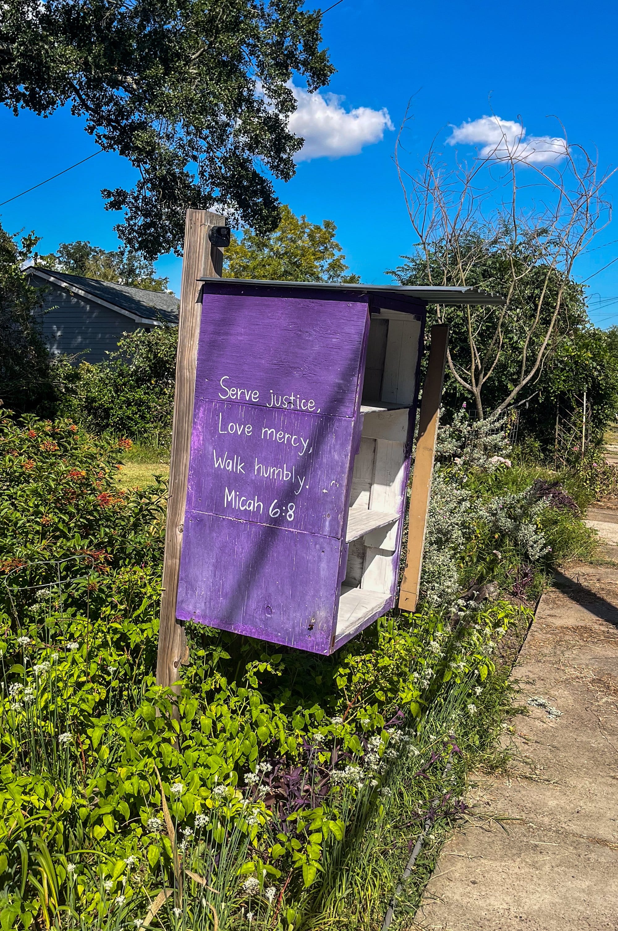 In 2018, Cynthia Roberston founded the nonprofit Micah 6:8 Mission to address homelessness and food insecurity in her