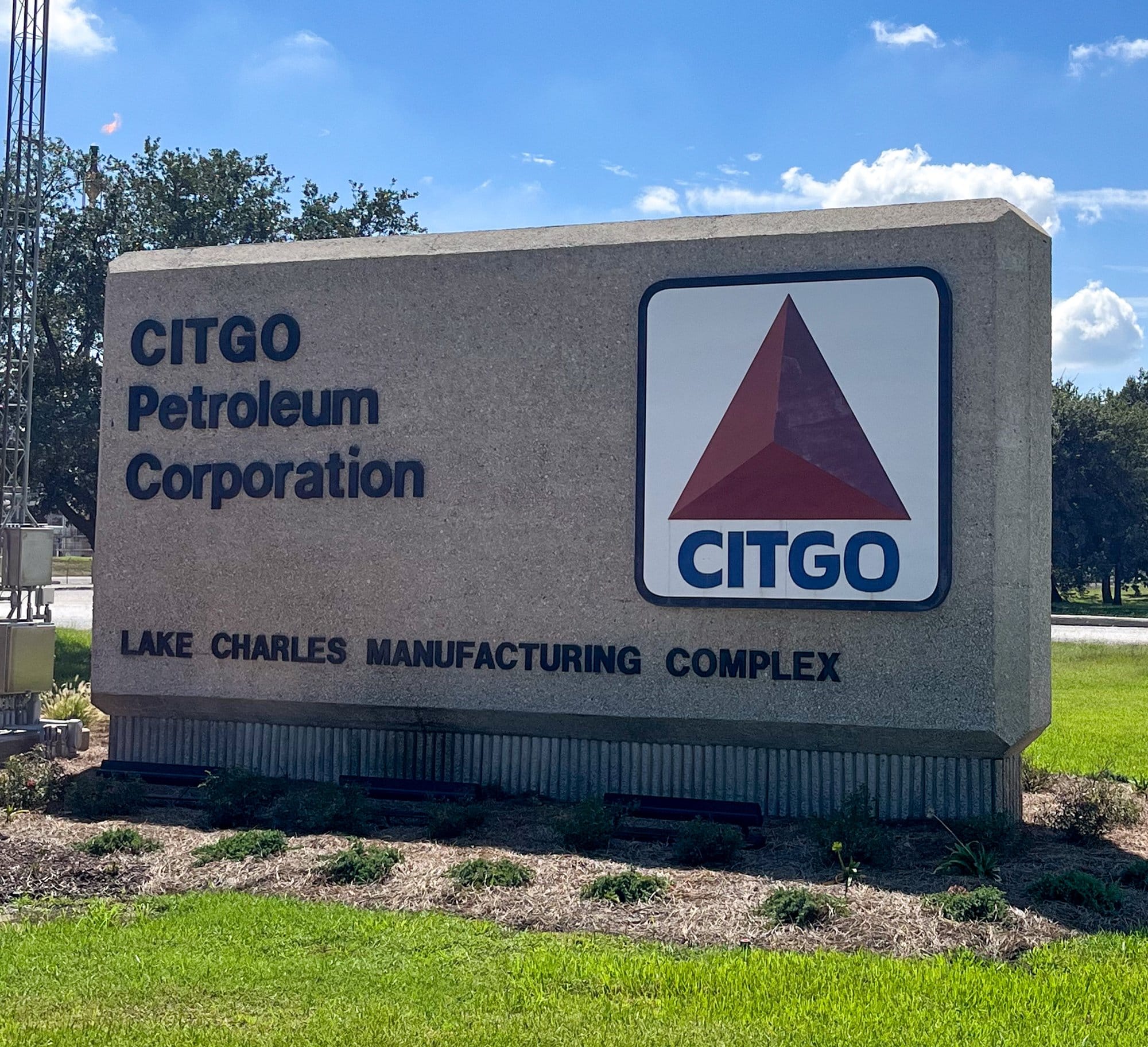 Sulphur, Louisiana, is surrounded by more than a dozen industrial facilities, including a massive Citgo Petroleum oil