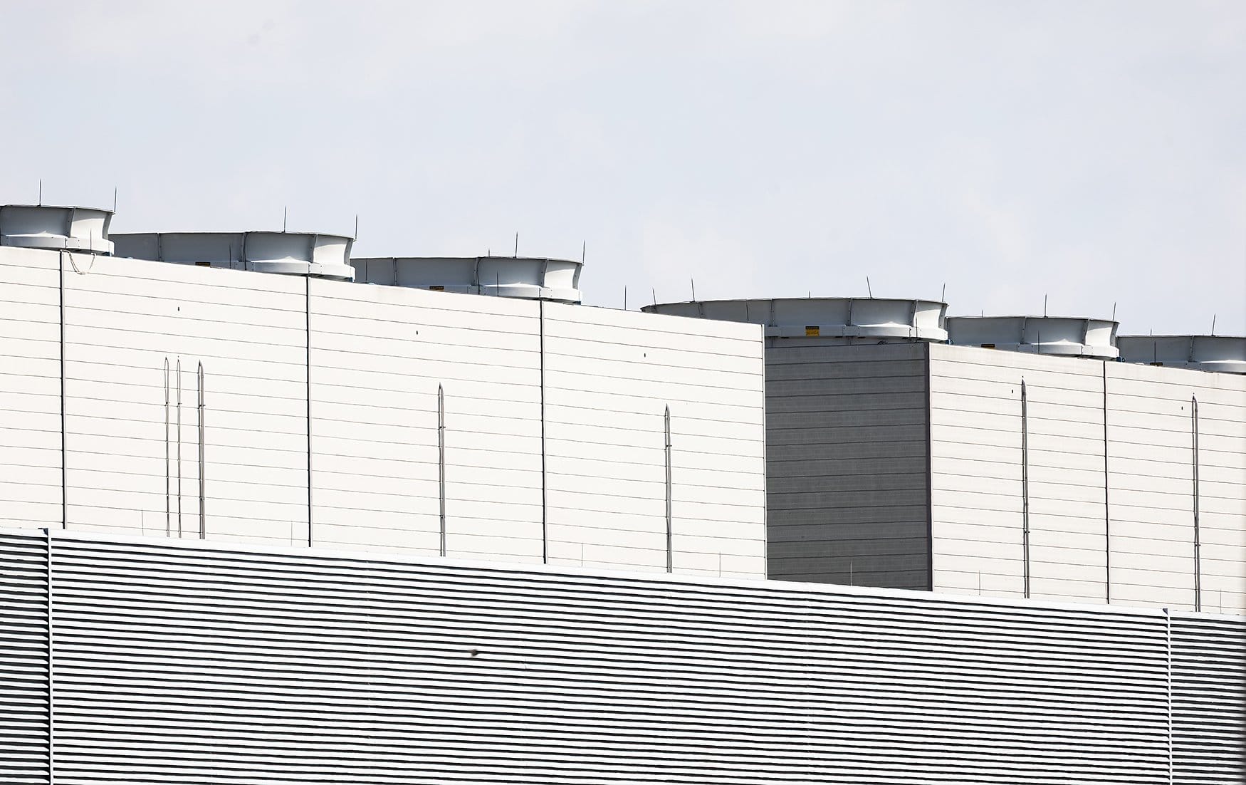 The East Campus chilled water facility sits next to the Hellbender data center on Thursday, Feb.12, 2026, in Columbia,