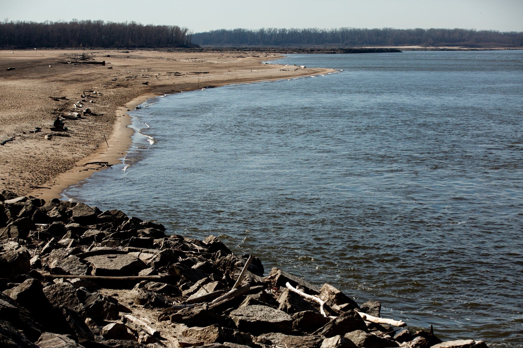 River shoreline