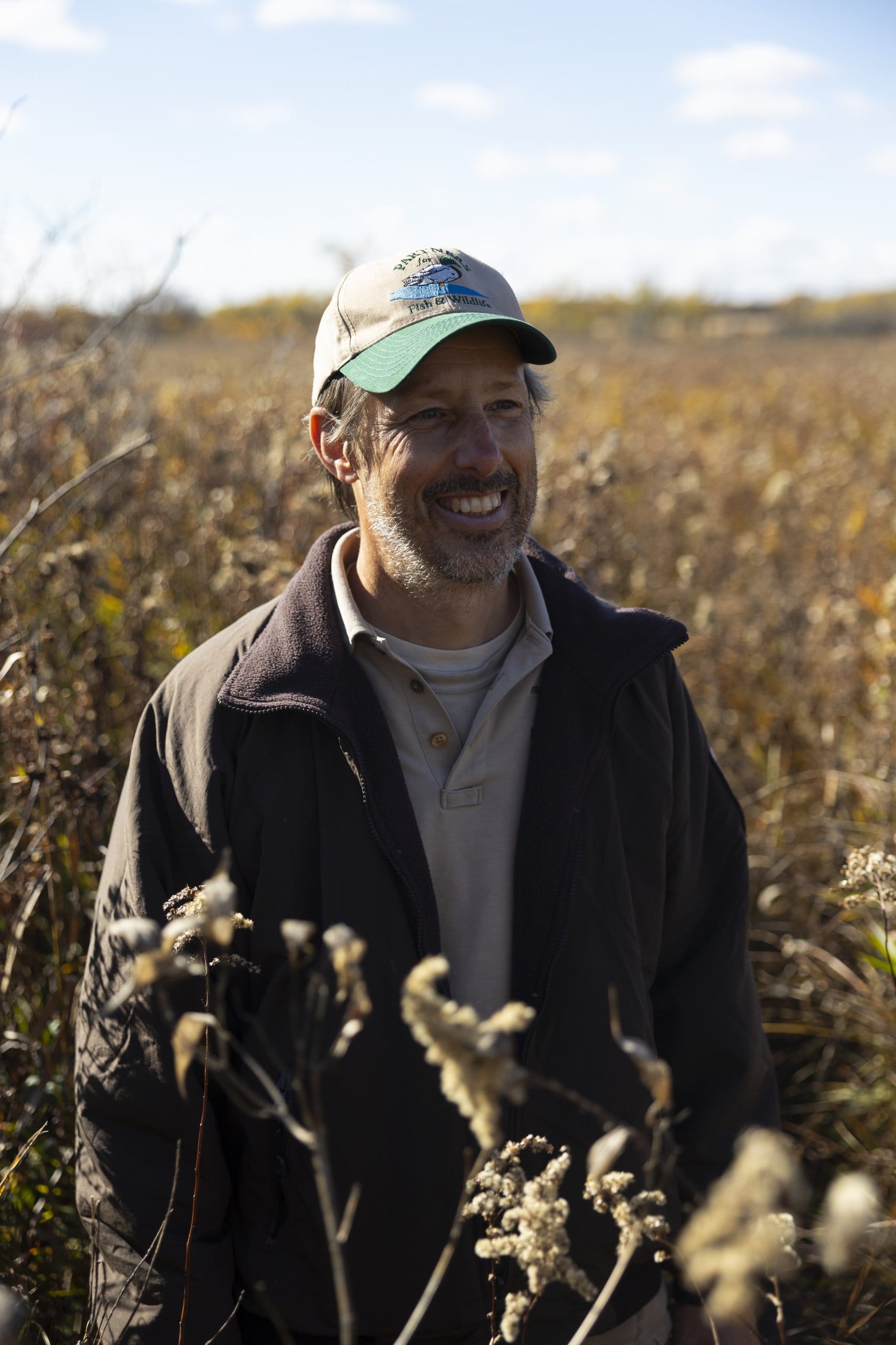 Mike Engel, private lands biologist with the U.S.
