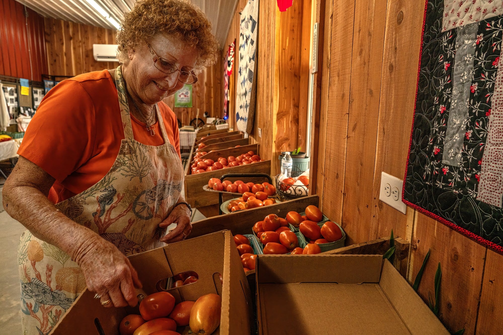 Ukrainian farmer Mike Katrutsa grows over 20 acres of produce in Camden, Tennessee.