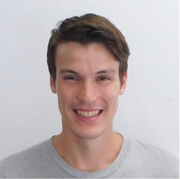 headshot of a young man