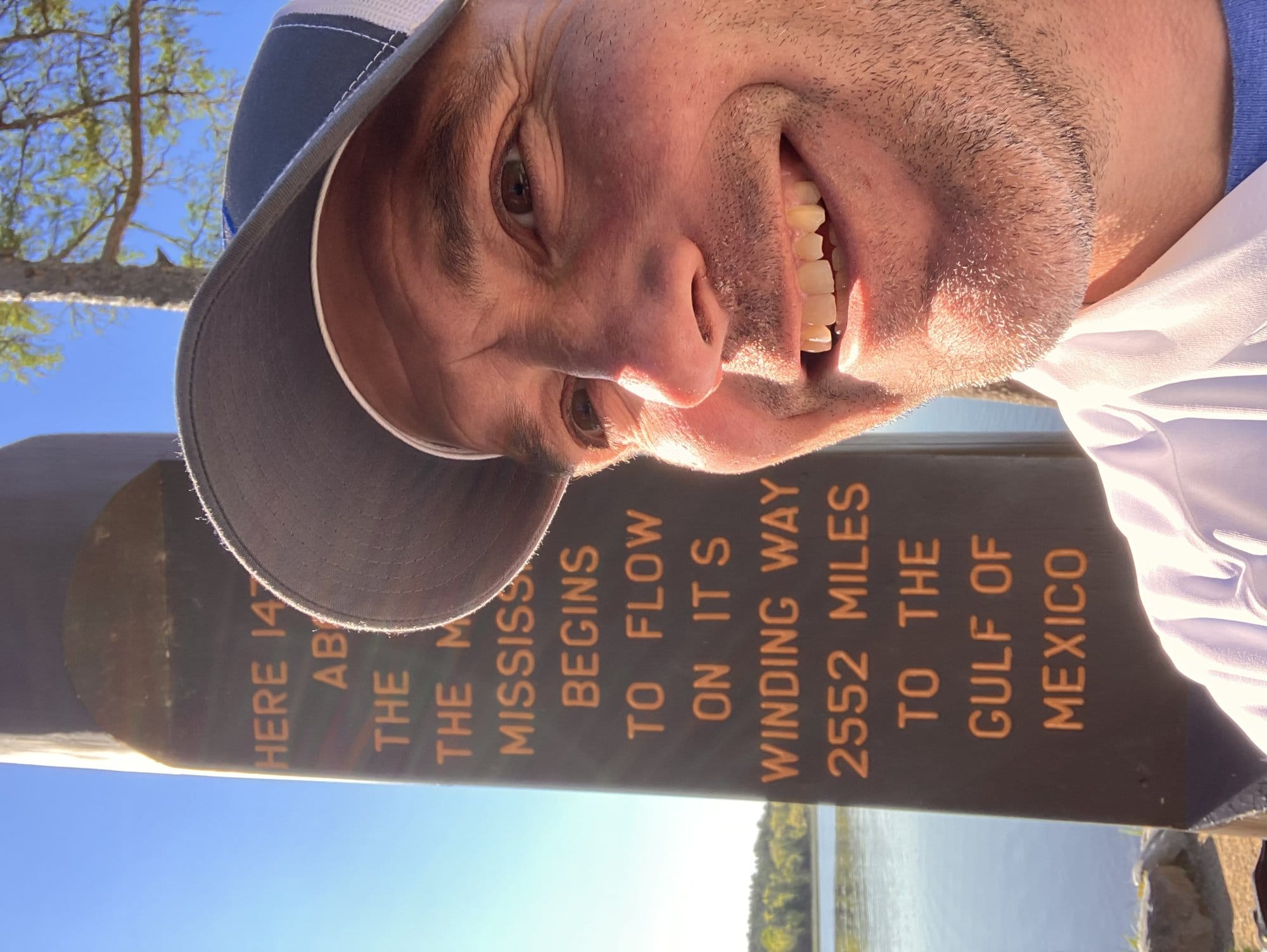 Shawn Hamerlinck on May 24, 2025, in Minnesota, at the start of his journey to paddle the entire Mississippi River.