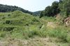 Residents walk through the former site of Jersey Valley Dam in Vernon County, Wis.