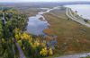 A wetland area in Prentice Park, just south of Lake Superior in Ashland. 