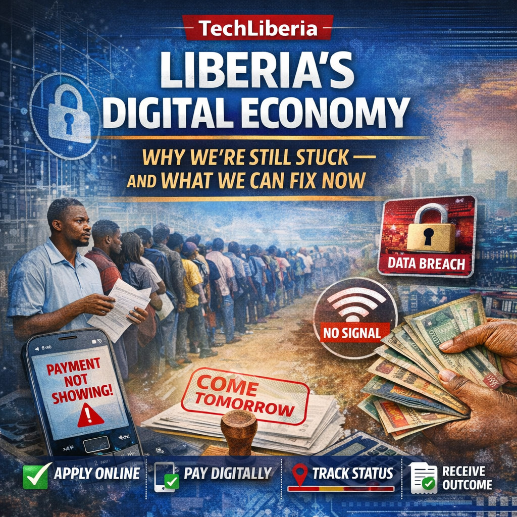 Liberia’s Digital Economy: why we’re still stuck — and what we can fix now?