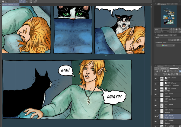 Comic Process (Pt. 2 of 2)