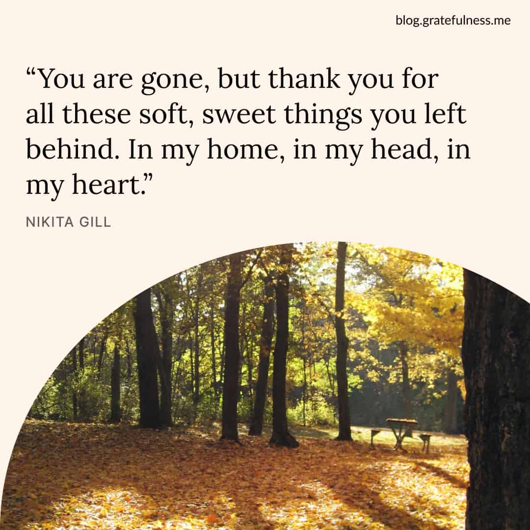 Image with grief quote by Nikita Gill