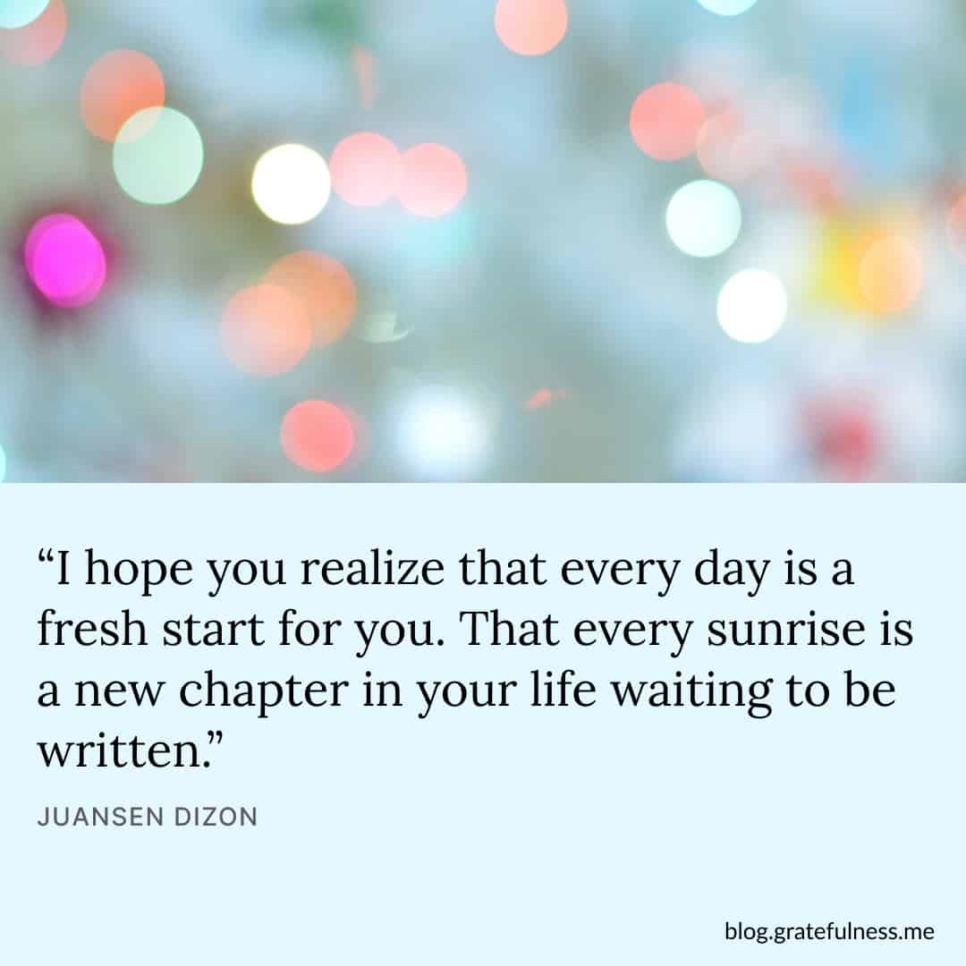Image with new year quote by Juansen Dizon