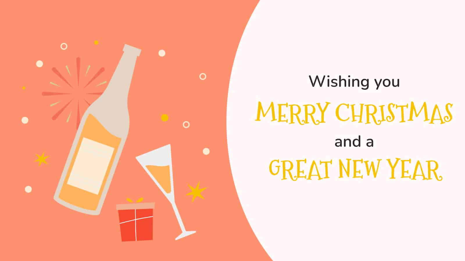 Image 1 with Merry Christmas and Happy New Year card