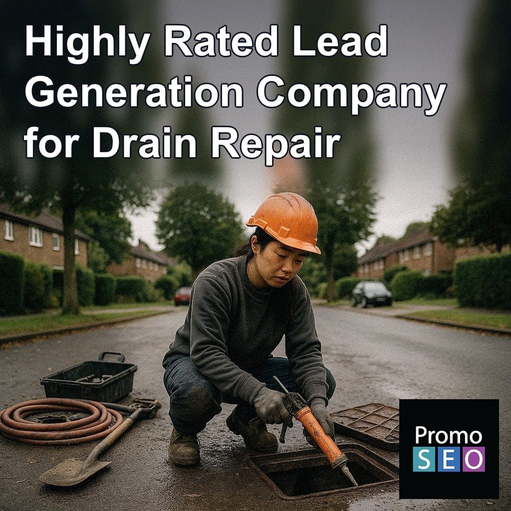 Highly Rated Lead Generation Company for Drain Repair - PromoSEO