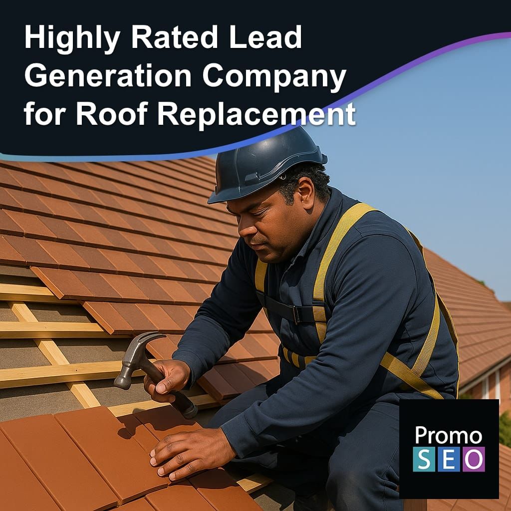 Highly Rated Lead Generation Company for Roof Replacement - PromoSEO