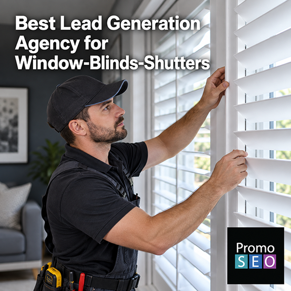 Professional Lead Generation Agency for Window Blinds & Shutters