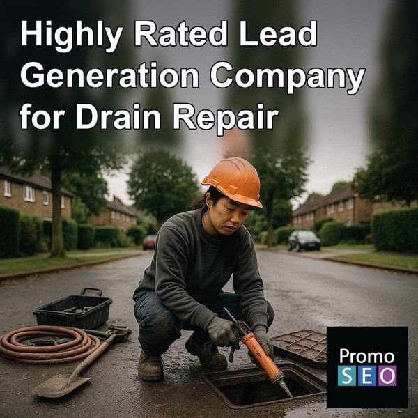 Highly Rated Lead Generation Company for Drain Repair - PromoSEO