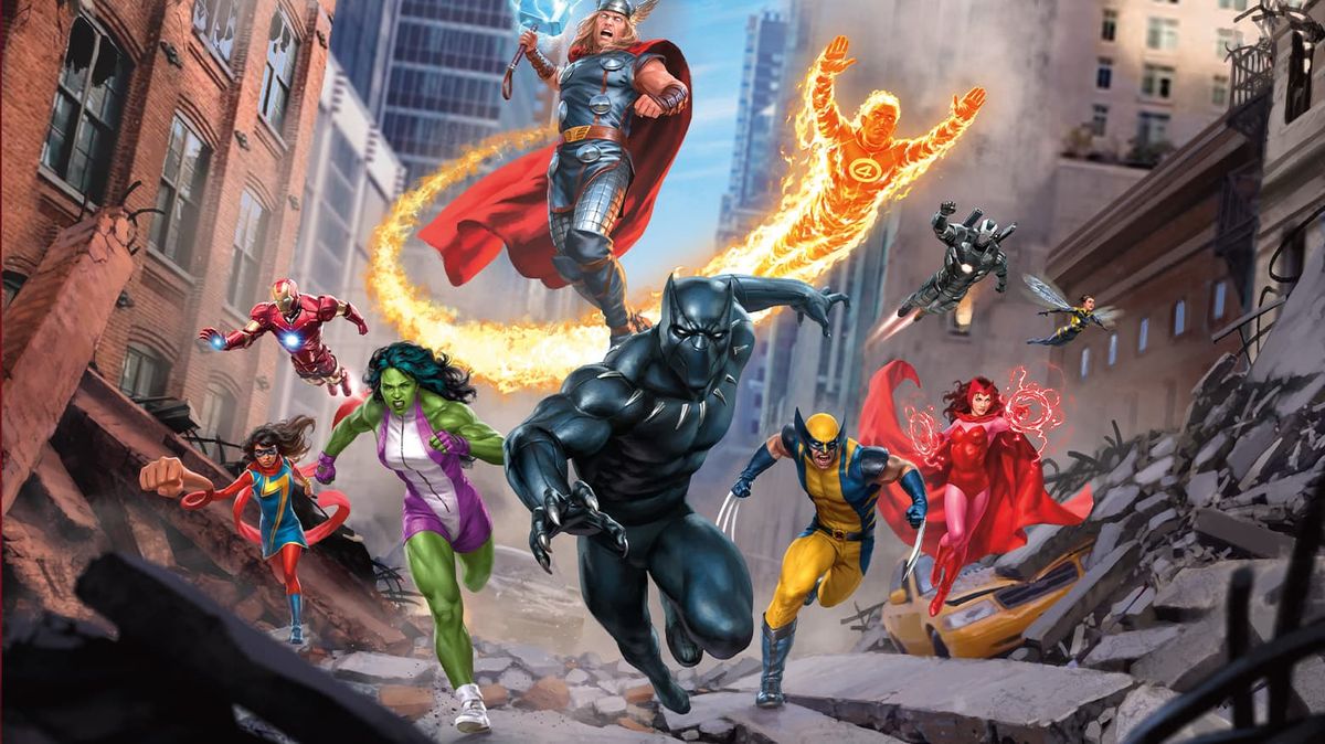 A look at the Marvel Super Heroes MtG Preview