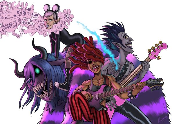 Webcomic Preview - Cosmic Cicada