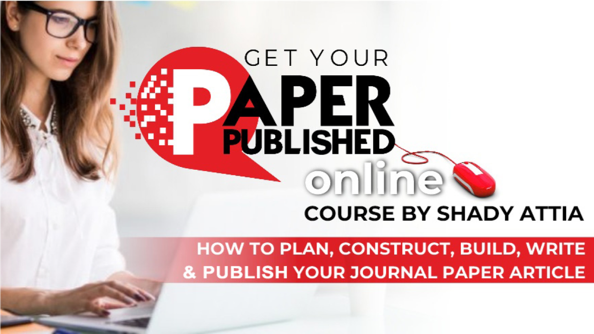 📚 Enroll: Get Your Paper Published (new online course)