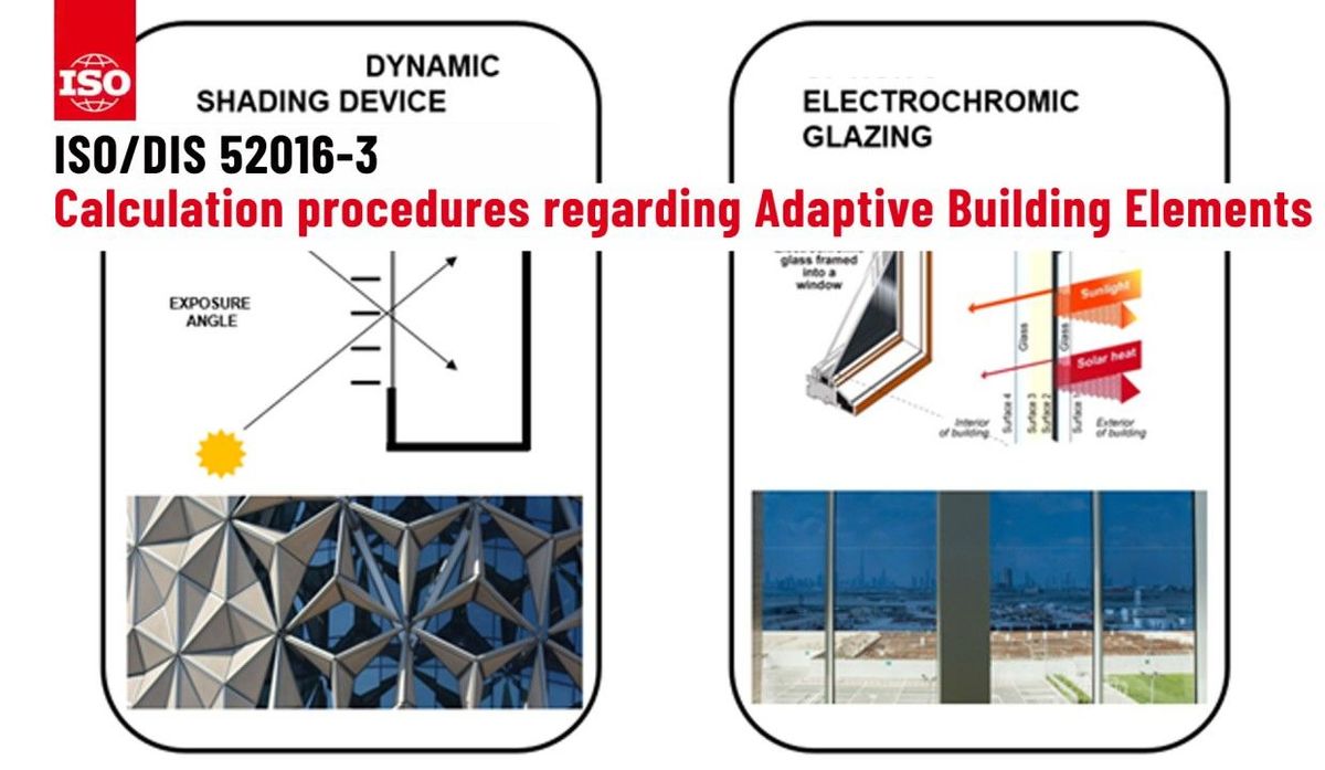 [New Standard] CEN ISO 52016-3 Adaptive Building Elements)