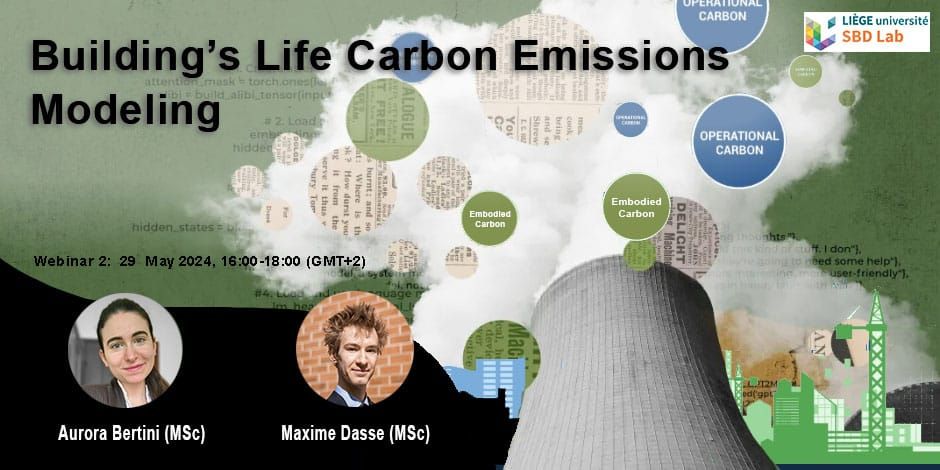 Webinar 2 on Building’s Life Carbon Emissions Modeling