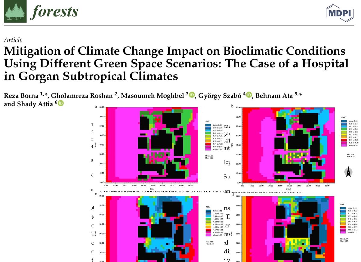 [Article] 🌡️ How can microclimate modeling guide climate-responsive outdoor spaces inspired by Islamic courtyard design?