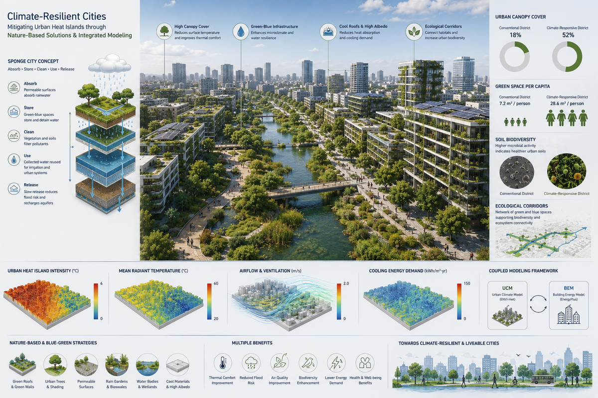 [Article] Evaluating Urban Heat Island Mitigation Strategies through Coupled UHI and Building Energy Modeling