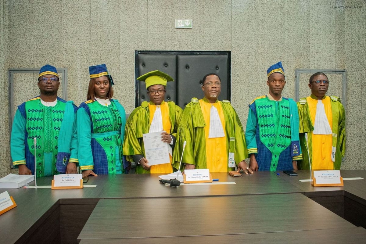 [Examiner] Dr. Iliassou Salou Nouhoun at Institut 2iE in Burkina Faso