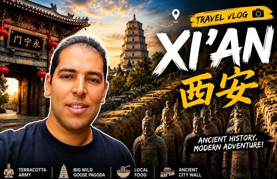 [Vlog] Xi'an 西安: Visit China's Ancient Capital and the Terracotta Army