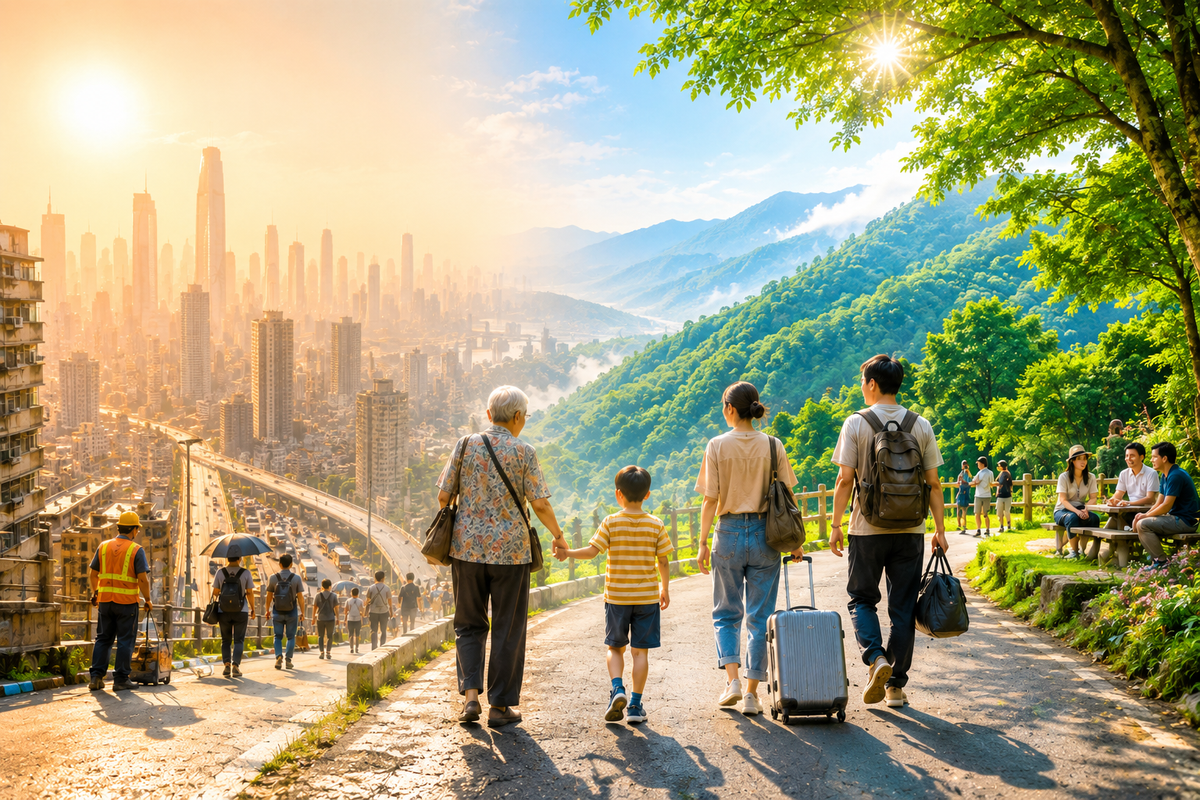 [Article] Tourism-related short-term migration for heat adaptation