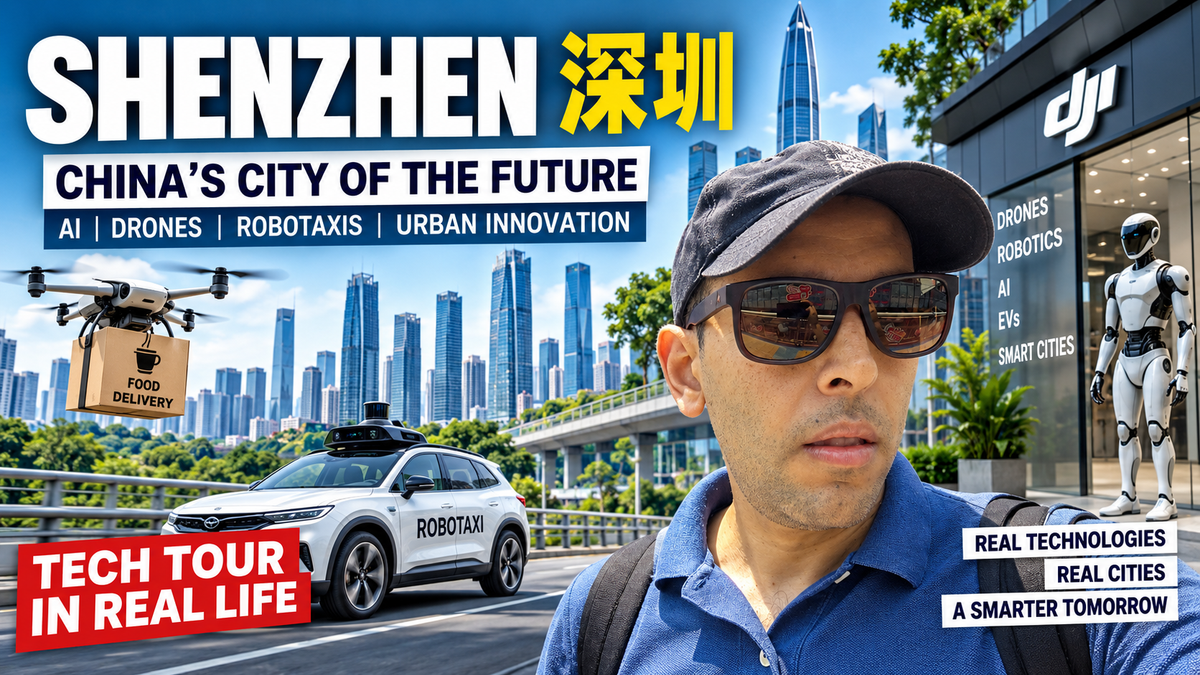 [Vlog] SHENZHEN 深圳 China’s City of the Future AI • Drones • Robotaxis • Urban Innovation