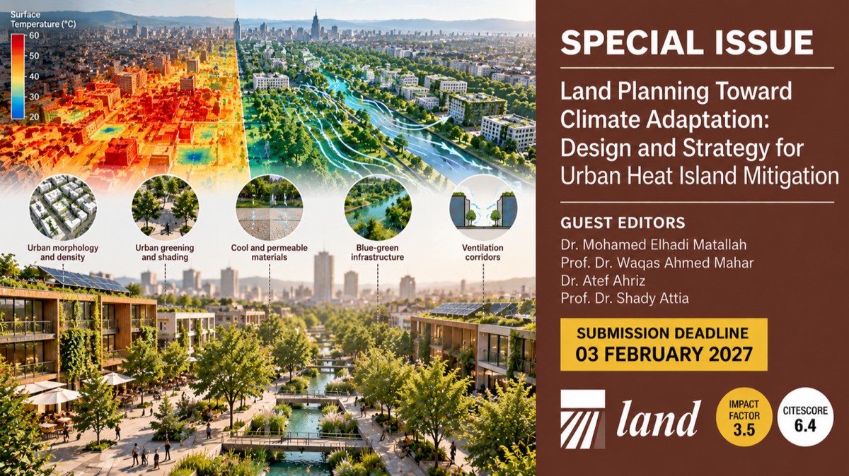 [Special Issue] Land Planning Toward Climate Adaptation: Design and Strategy for Urban Heat Island Mitigation