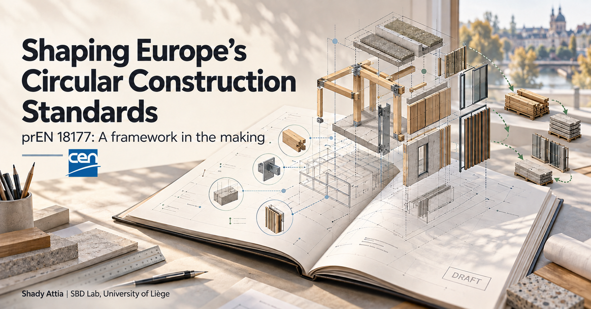 [prEN 18177] Europe Is Standardizing Circular Construction