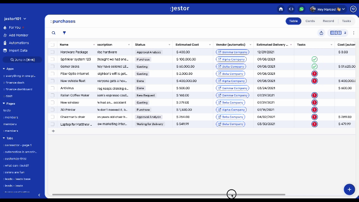 Jestor desktop