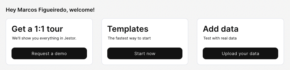 Jestor onboarding