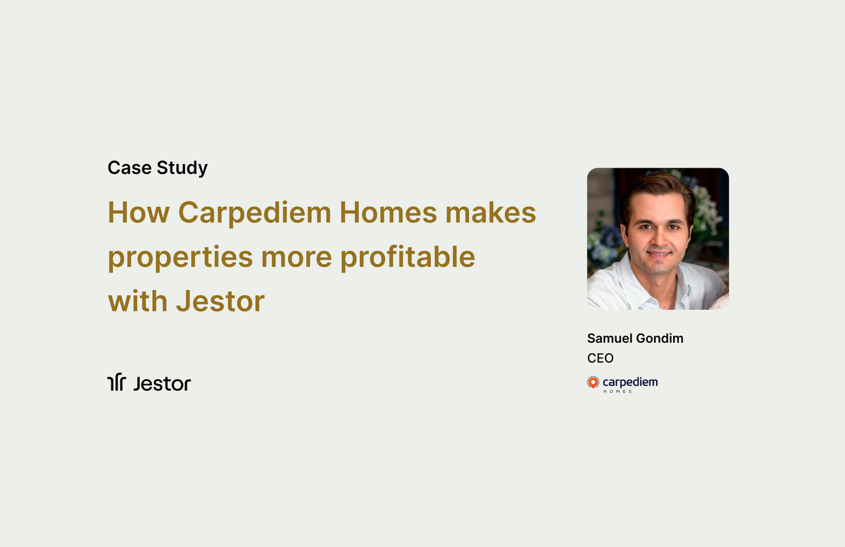 How Carpediem Homes makes properties more profitable with Jestor