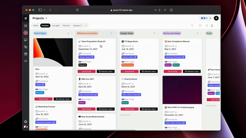 Launching New Kanban and Record View