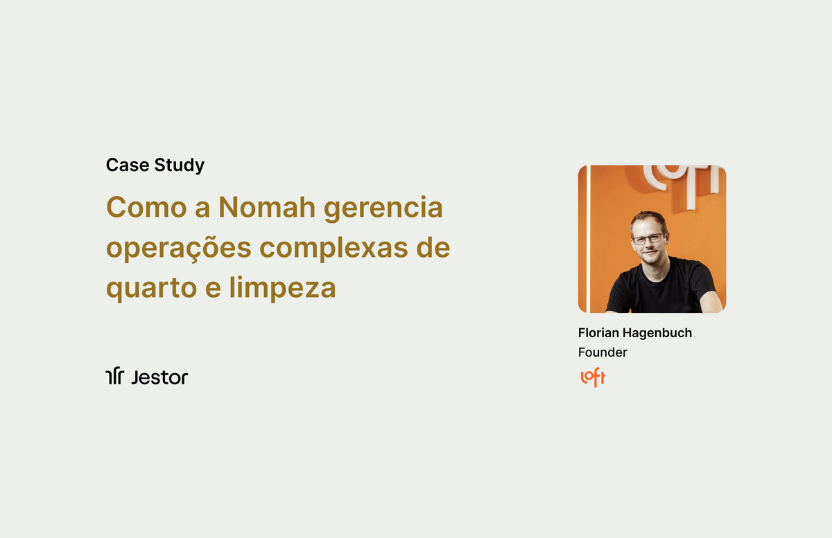 Nomah - Como gerenciar operações de quarto e limpeza